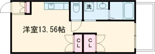 naheの間取り画像