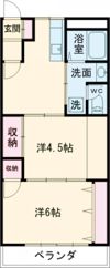 ライフステージ広瀬 京田Ⅱの間取り画像