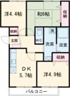 エルガーデンAの間取り画像