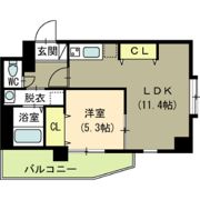 ブラスト南万代の間取り画像