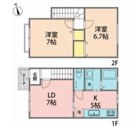 メゾンドサンドリヨンの間取り画像