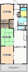 ライフステージ川間の間取り画像