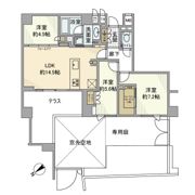 リーフィアレジデンス調布小島町の間取り画像