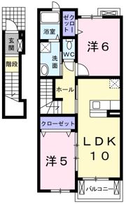 スカイマークの間取り画像