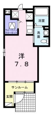 ピースフルⅡの間取り画像