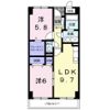 レジデンス・鏡の間取り画像