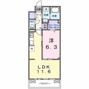 クラール 今泉の間取り画像