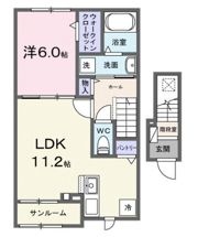 パフュームⅡの間取り画像