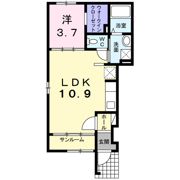 ベルシエロ Aの間取り画像
