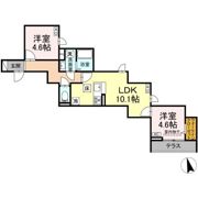 セレスティア八広の間取り画像