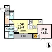 セレスティア八広の間取り画像