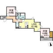 セレスティア八広の間取り画像