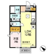 レセンテ A/Bの間取り画像