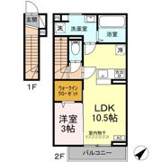 コーポTMTの間取り画像