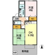 セジュールミキ B棟の間取り画像