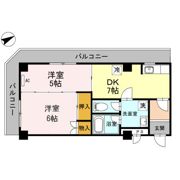 ジュネス堅田の間取り画像