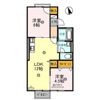 ハイツ堂前の間取り画像