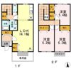 リースランド春日 Cの間取り画像