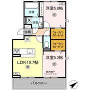 コウジィーコートの間取り画像