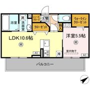 コウジィーコートの間取り画像