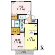 シャトル ViVi Bの間取り画像