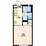 コーポ大栄の間取り画像