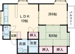 三竹アメニティハウスBRの間取り画像