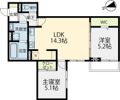 ELGRAND上津の間取り画像