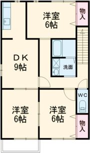 コンフォート大島Ⅴ Cの間取り画像