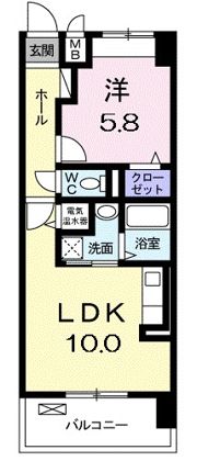 カサアレグリアの間取り画像