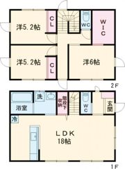 いろはもみじの間取り画像