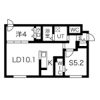 RESIDENCE SHINMEI 北円山の間取り画像