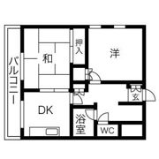 AMS平岸313の間取り画像
