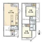 根戸戸建の間取り画像