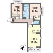 フォレナメゾンの間取り画像