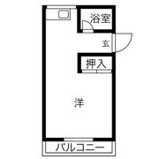 コーポみどりの間取り画像