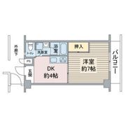 西日置マンションの間取り画像