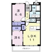 インターパークヒルズの間取り画像