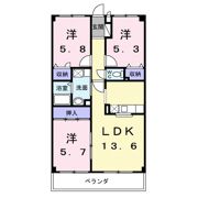 ヴィラアネックスの間取り画像