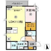 ル・サンティエ城南の間取り画像