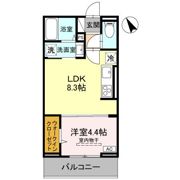 (仮)岩槻区本町3丁目D-ROOMの間取り画像