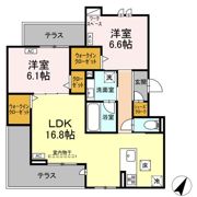 D-avance 東脇の間取り画像