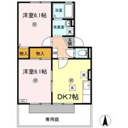 カンフォタブルライフ A棟の間取り画像