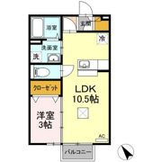 レセンテ松村 A棟の間取り画像