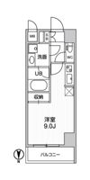 ALTERNA住吉の間取り画像