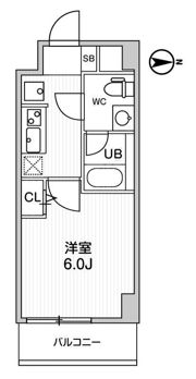 ALTERNA四つ木の間取り画像