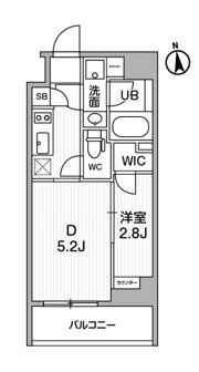 ALTERNA東池袋の間取り画像