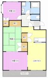 サザンクロスの間取り画像