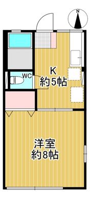 ファミールHASEKURAの間取り画像