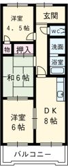 エクセル中川原の間取り画像
